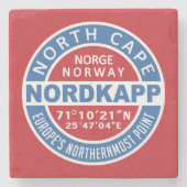 Untersetzer NORDKAPP (Vorderseite)