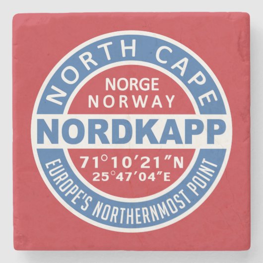 Untersetzer NORDKAPP (Vorderseite)