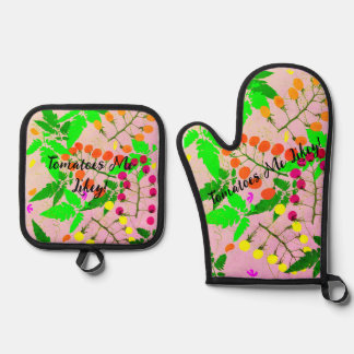 Untersetzer Ofenhandschuh & Topflappen-Set