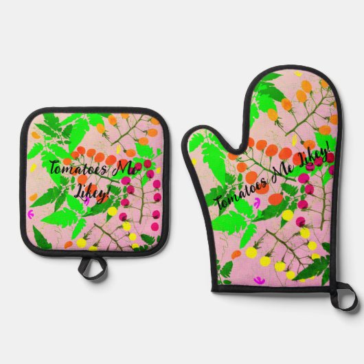 Untersetzer Ofenhandschuh & Topflappen-Set (Vorderseite)