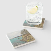 Untersetzer Oregon Coast Stone (Seitenansicht)