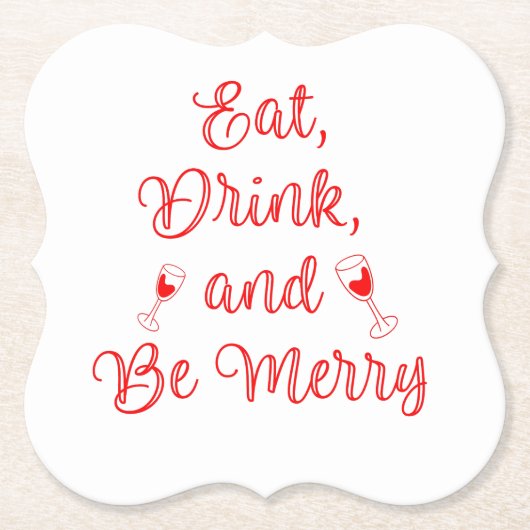 Untersetzer - Papier (Vorderseite)