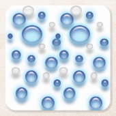 Untersetzer Papier - Blasen (Vorderseite)