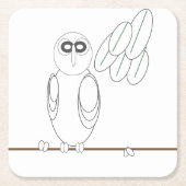 Untersetzer Papier - Schale in Baumstruktur zu Far (Vorderseite)