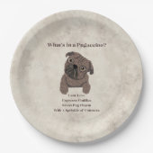 Untersetzer Pappteller (Vorderseite)