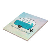 UNTERSETZER | personifizieren Retro Fliese | (Seite)