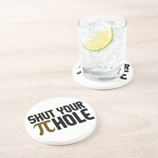 Untersetzer "PIE HOLE" (Seite)