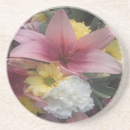 Untersetzer Pink Lily Beauty (Vorne)