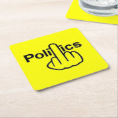 Untersetzer Politisch Gedreht (angewinkelt)