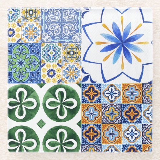 Untersetzer Portugiesische Fliesen (Vorderseite)