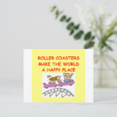 Untersetzer Postkarte (Stehend Vorderseite)