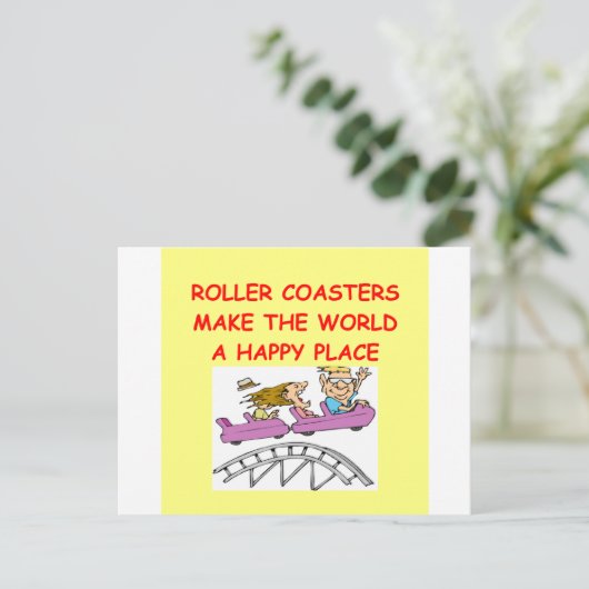 Untersetzer Postkarte (Stehend Vorderseite)