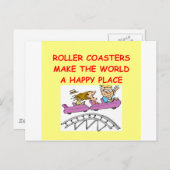 Untersetzer Postkarte (Vorne/Hinten)