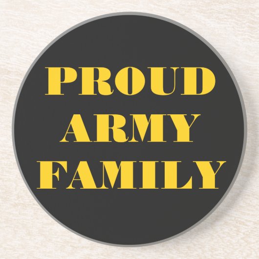 Untersetzer Proud Army (Vorne)