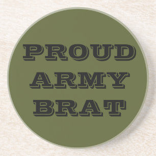 Untersetzer Proud Army Brat