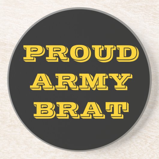 Untersetzer Proud Army Brat (Vorne)