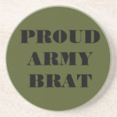 Untersetzer Proud Army Brat (Vorne)