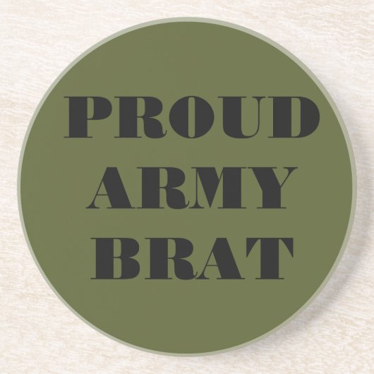 Untersetzer Proud Army Brat (Vorne)