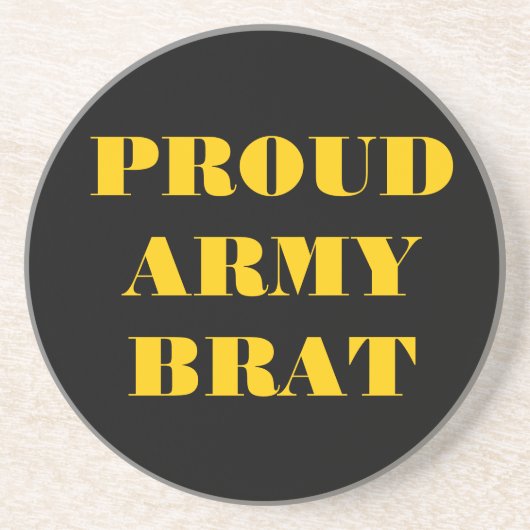 Untersetzer Proud Army Brat (Vorne)