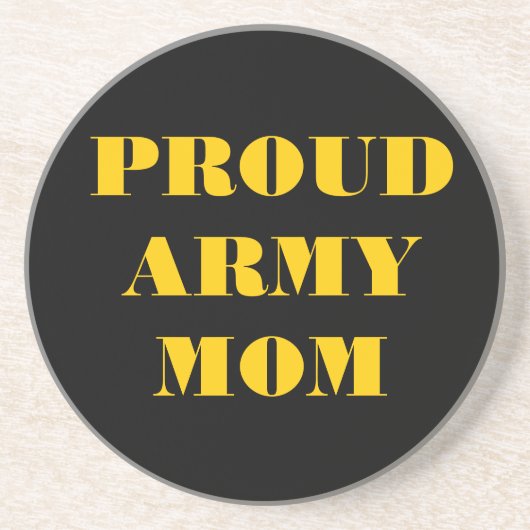 Untersetzer Proud Army Mama (Vorne)