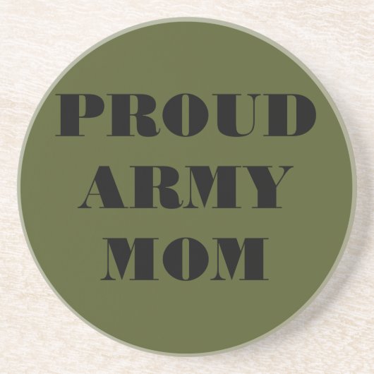 Untersetzer Proud Army Mama (Vorne)