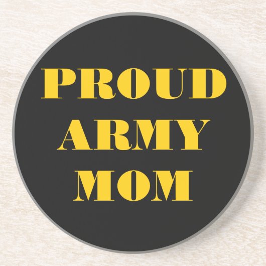 Untersetzer Proud Army Mama (Vorne)