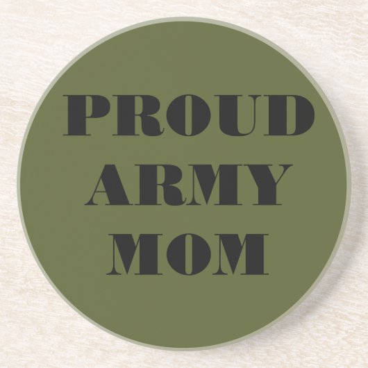 Untersetzer Proud Army Mama (Vorne)