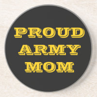 Untersetzer Proud Army Mama