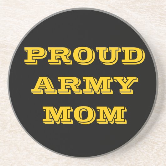 Untersetzer Proud Army Mama (Vorne)