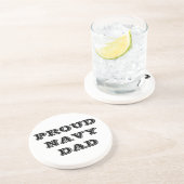 Untersetzer Proud Navy Vater (Seite)