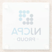 Untersetzer - Quadrat - Glas (Rückseite)