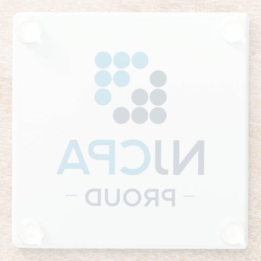 Untersetzer - Quadrat - Glas (Rückseite)