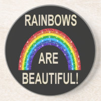 Untersetzer Rainbows sind sehenswert