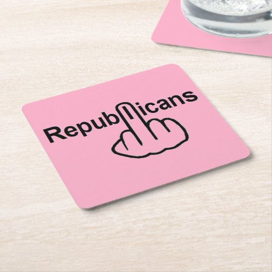 Untersetzer Republikaner Drehte (angewinkelt)