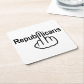 Untersetzer Republikaner Drehte (angewinkelt)