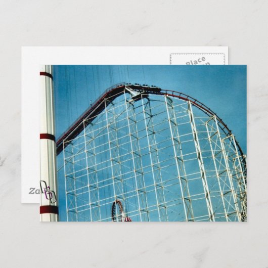 Untersetzer Ride Postkarte (Vorne/Hinten)