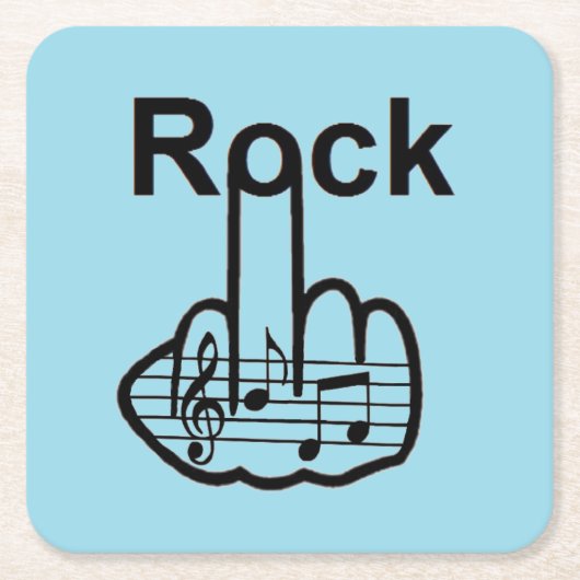 Untersetzer Rock Dreh (Vorderseite)