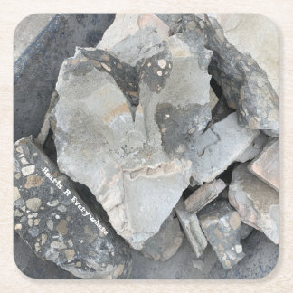 Untersetzer Rock Herz