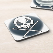 Untersetzer-Rock & Roll-Drummer-Untersetzer für Sc Untersetzer (Linke Seite)