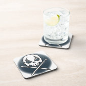 Untersetzer-Rock & Roll-Drummer-Untersetzer für Sc Untersetzer (Rechte Seite)