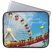 Untersetzer-Roller-Roller-Foto Stellen Sie gehen Laptopschutzhülle (Vorderseite)