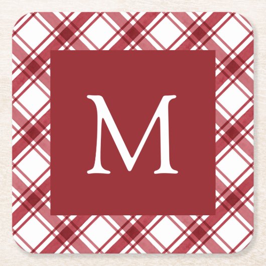 Untersetzer Rot und Weißbuch (Vorderseite)