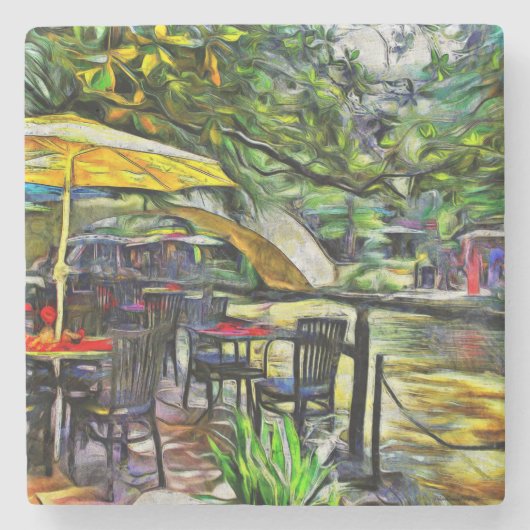 Untersetzer San Antonio Riverwalk (Vorderseite)