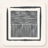 Untersetzer schwarz und weiß (Vorderseite)