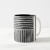 Untersetzer schwarz und weiß zweifarbige tasse (VorderseiteRechts)