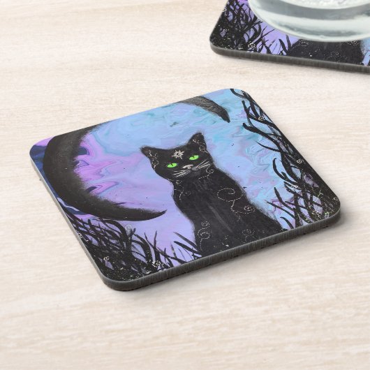 Untersetzer - Schwarze Magie (Linke Seite)