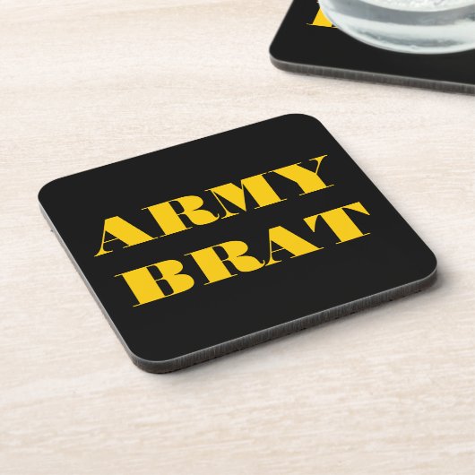 Untersetzer Set Army Brat (Linke Seite)