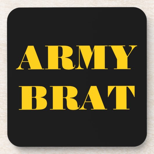 Untersetzer Set Army Brat (Vorderseite)