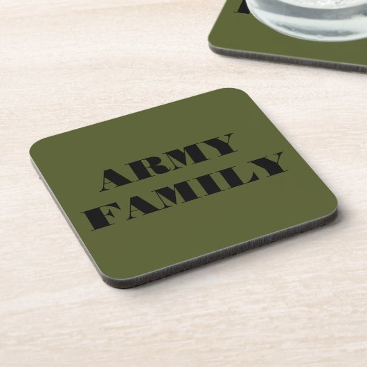 Untersetzer Set Army Family (Linke Seite)