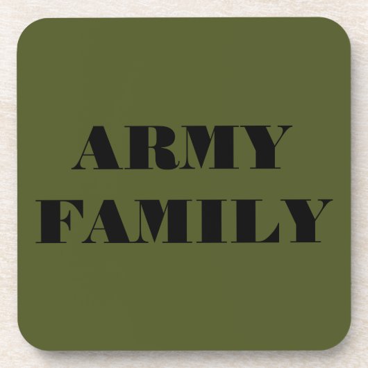 Untersetzer Set Army Family (Vorderseite)